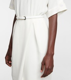 Max Mara - Pittura belted wrap minidress