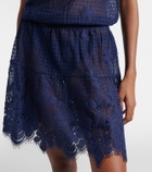 Melissa Odabash Isla HS cotton-blend lace romper