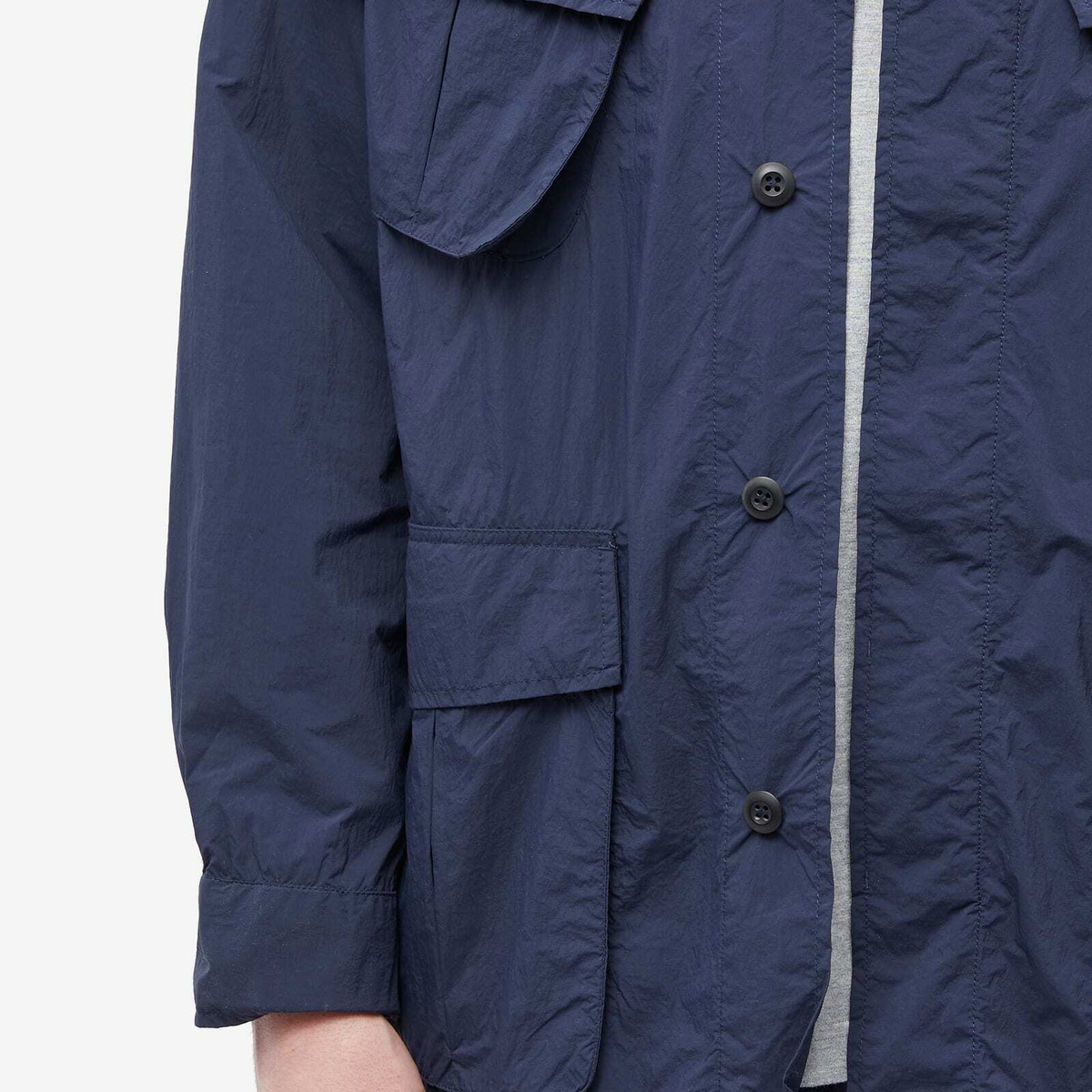 Universal Works Men's Recycled Nylon Jungle Jacket in Navy
