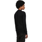 Rick Owens Black Lupetto Level Sweater