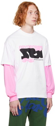 Video Store Apparel White 'Daydreams' Long Sleeve T-Shirt