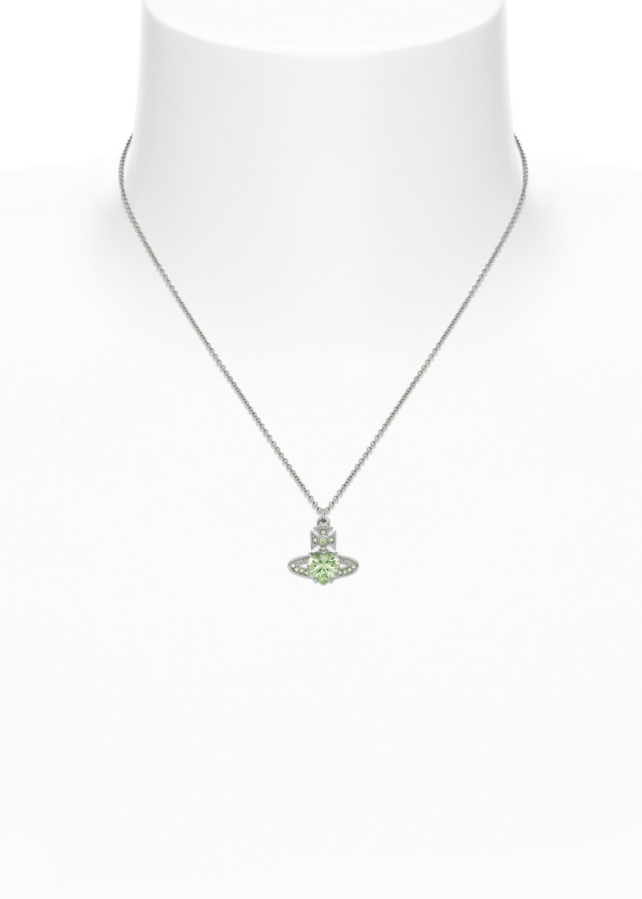 Vivienne Westwood Ariella Crystal-embellished orb Necklace - Green - One Size
