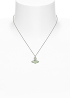 Vivienne Westwood Ariella Crystal-embellished orb Necklace - Green - One Size