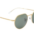 Ray-Ban Jack Sunglasses in Gold/Green