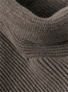 Fear of God - Oversized Virgin Wool Ottoman Rollneck Sweater - Brown