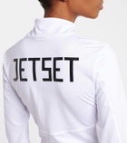 Jet Set Ginger half-zip ski top