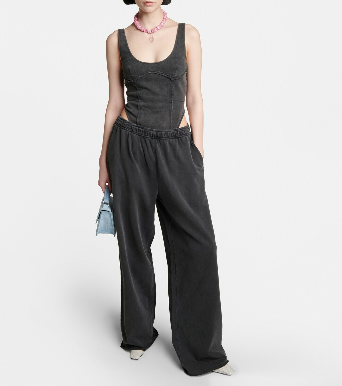 Acne Studios - Cotton jersey bodysuit Acne Studios