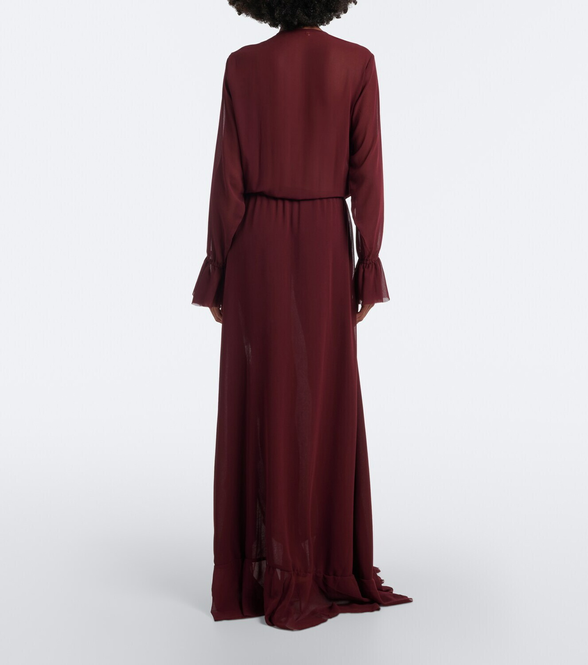 Bananhot Bellen ruffled maxi dress