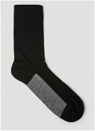 Rick Owens - Logo Intarsia Socks in Black