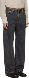 MMIC Navy Rolling Acid Jeans