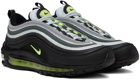 Nike Black & Gray Air Max 97 Sneakers