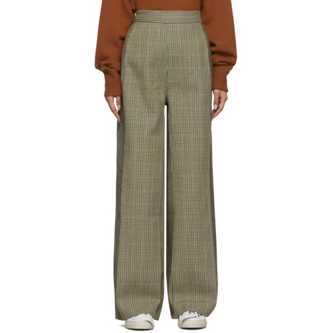 Photo: Ports 1961 Grey Houndstooth Contrast Trousers