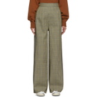 Ports 1961 Grey Houndstooth Contrast Trousers