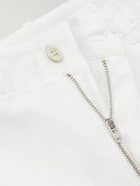 Dunhill - Straight-Leg Cotton-Twill Chino Shorts - White