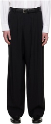 The Row Black Rufus Trousers