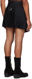 Parnell Mooney Black Pleated Miniskirt