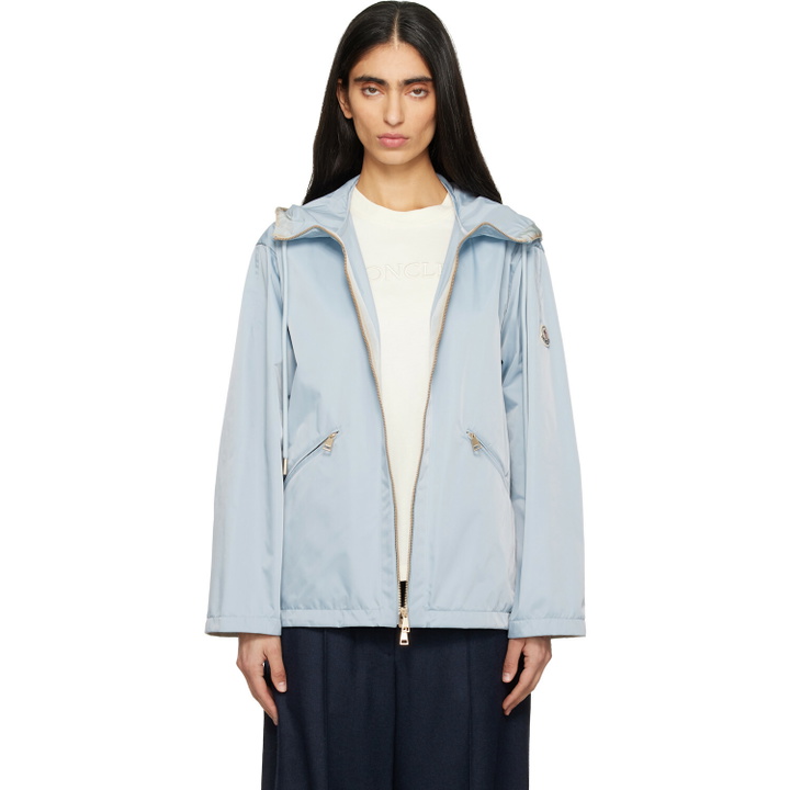 Photo: Moncler Blue Cassiopea Hooded Jacket