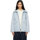 Moncler Blue Cassiopea Hooded Jacket
