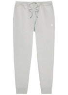Polo Ralph Lauren Logo-embroidered Cotton-blend Sweatpants Grey