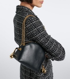 Erdem Flora leather top-handle bag