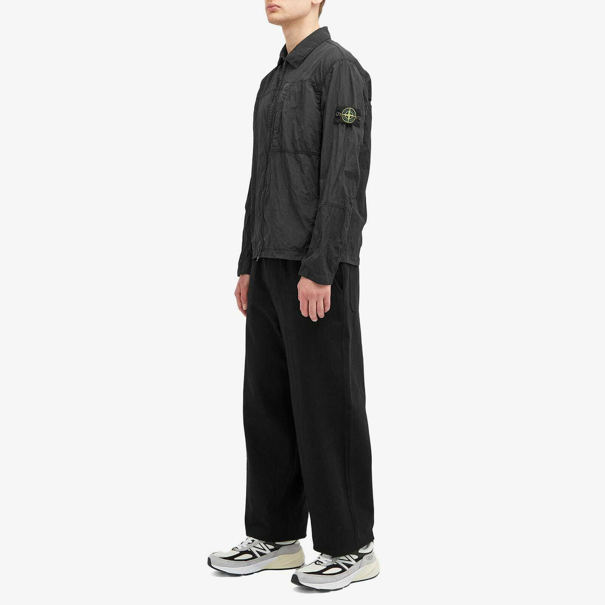 ジャケット・アウター STONE  Nylon l Shirt Jacket Stone Island Men's Nylon Metal Shirt Jacket in Musk Stone Island