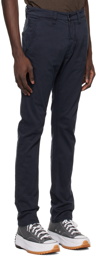 Nudie Jeans Navy Slim Adam Trousers