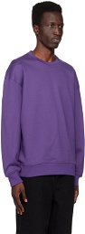 Wooyoungmi Purple Crewneck Sweatshirt