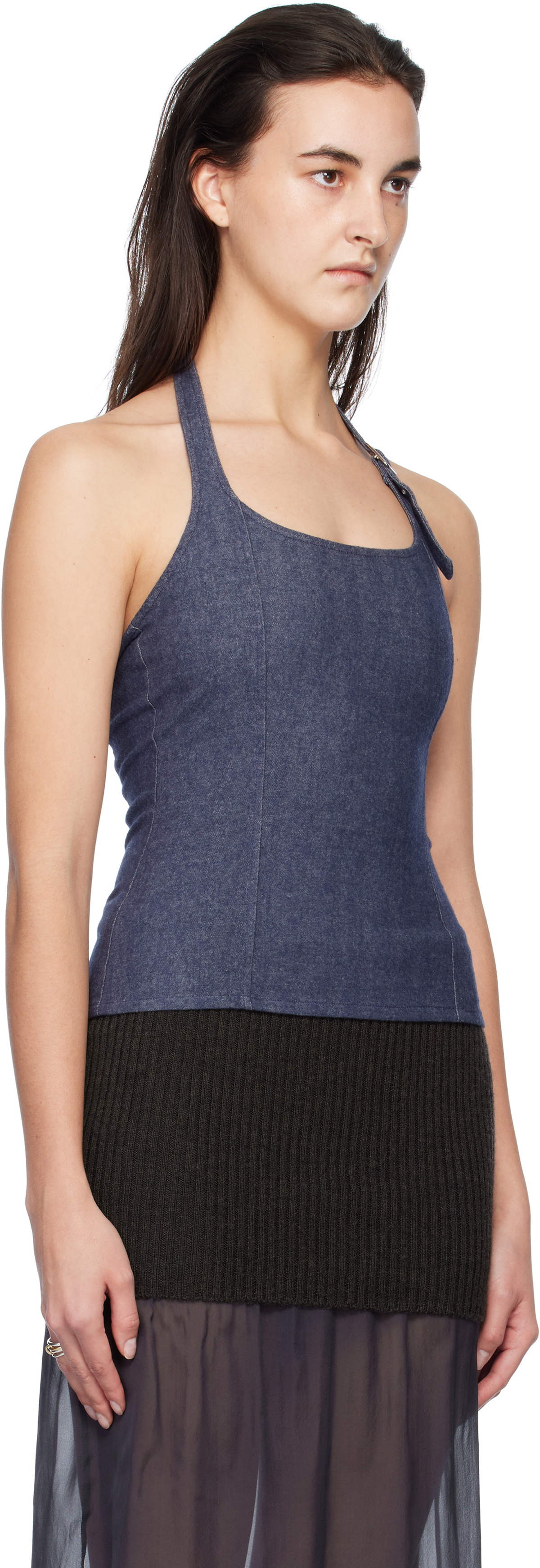 paloma wool ストレッチ タンクトップ‌ Paloma Wool - Gray Skipp Tank Top