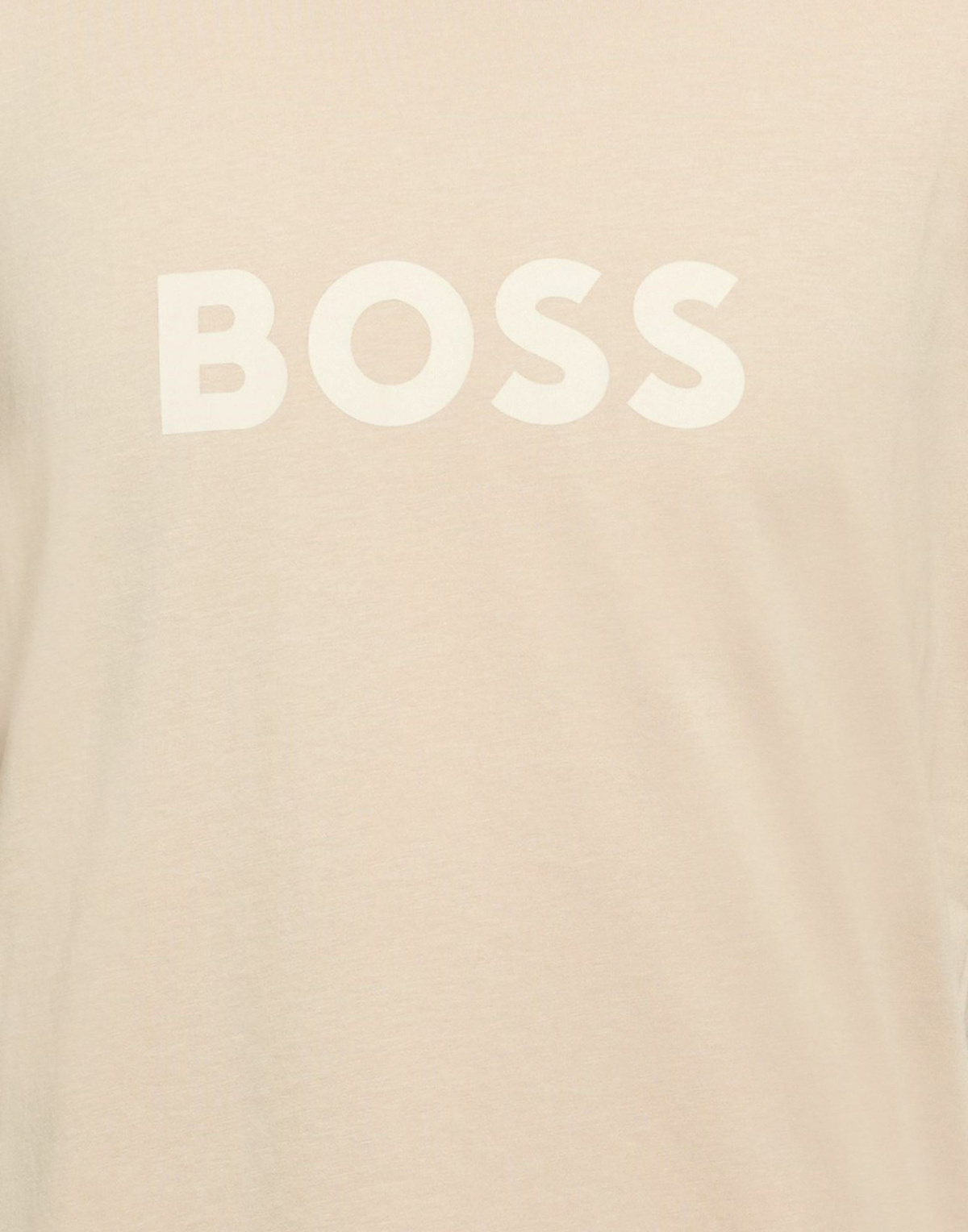 Boss Mens T-shirt in Beige
