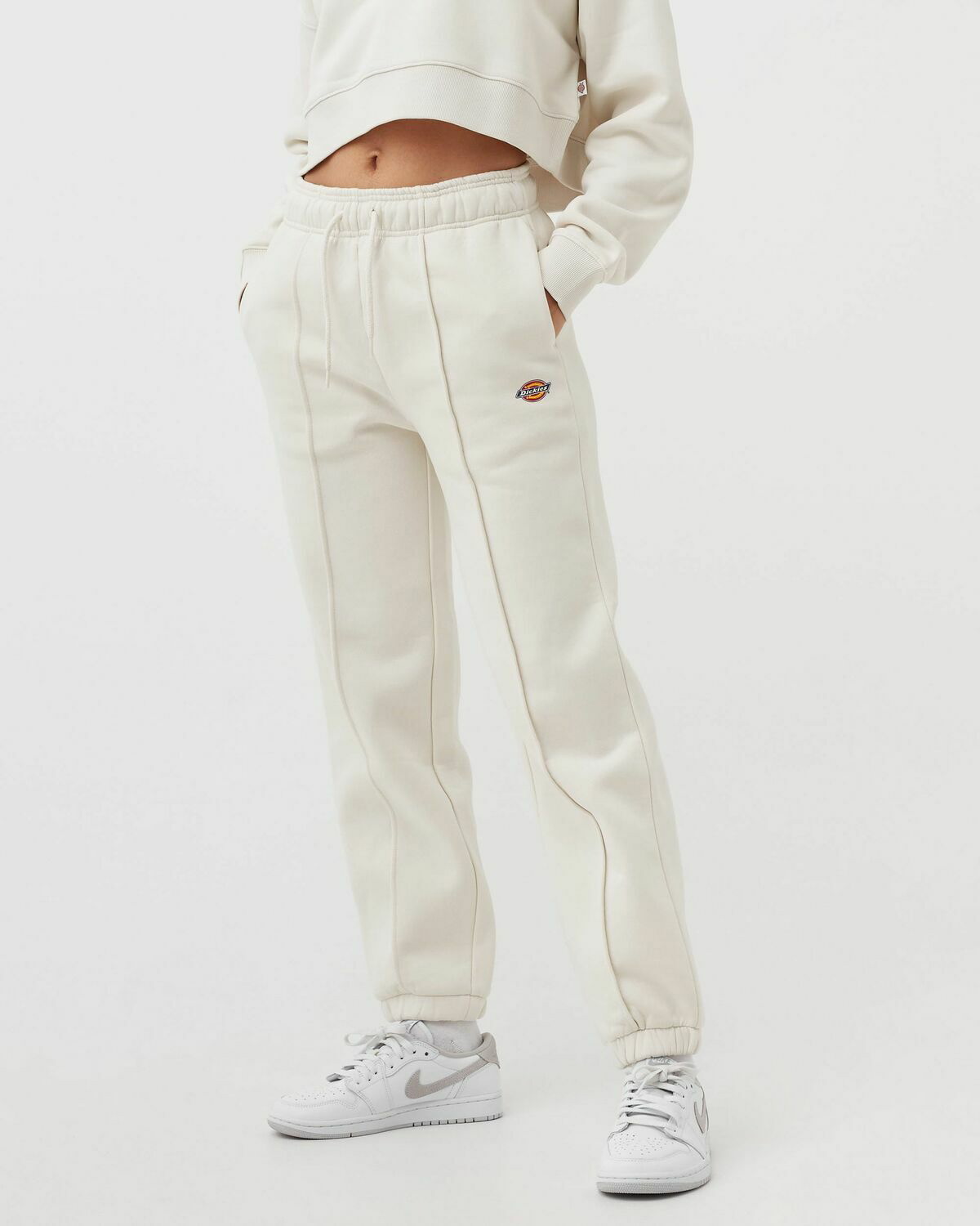 Dickies Wmns Mapleton Sweatpant White - Womens - Sweatpants