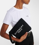Givenchy Logo canvas pouch