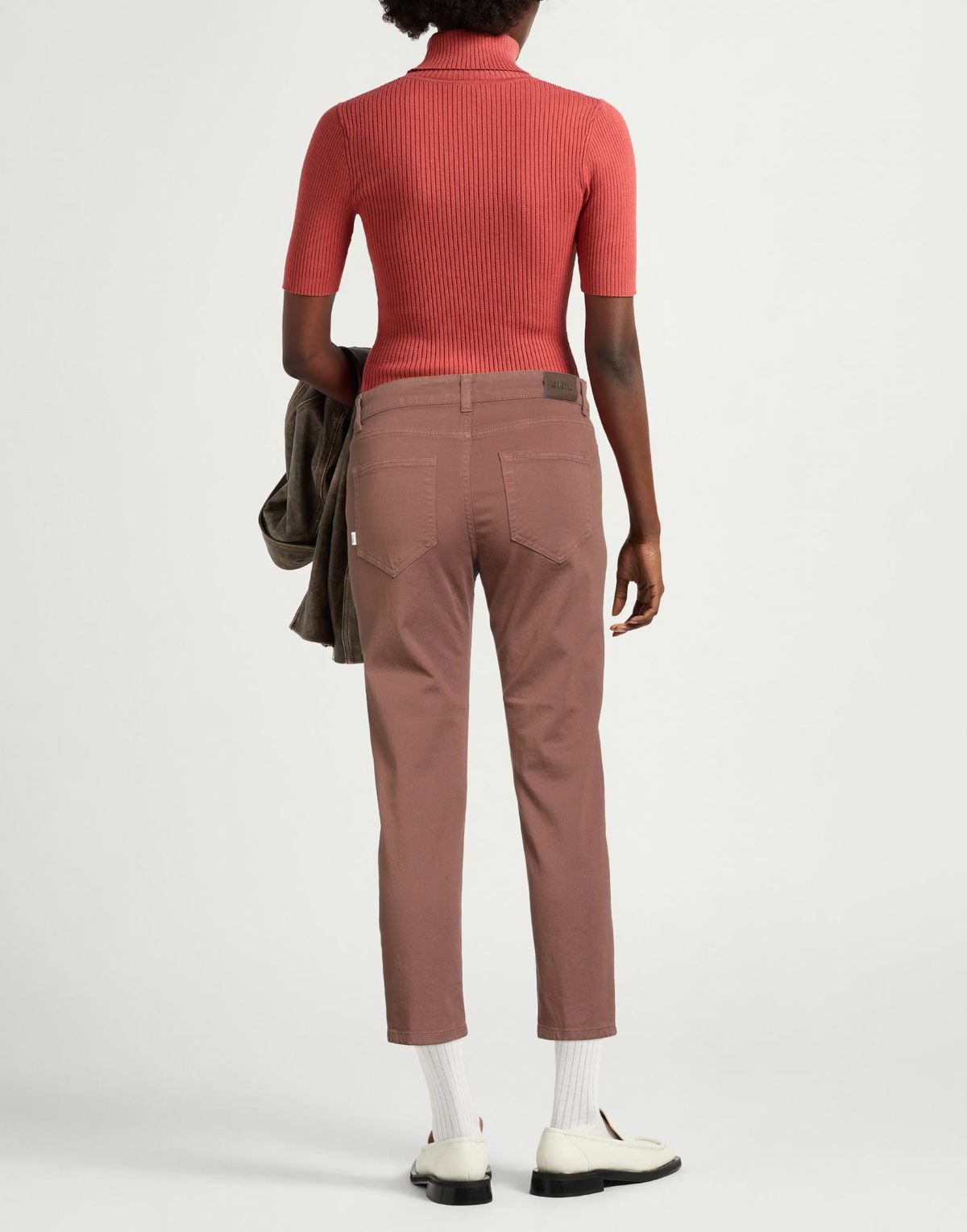 Jijil Womens Pants in Brown