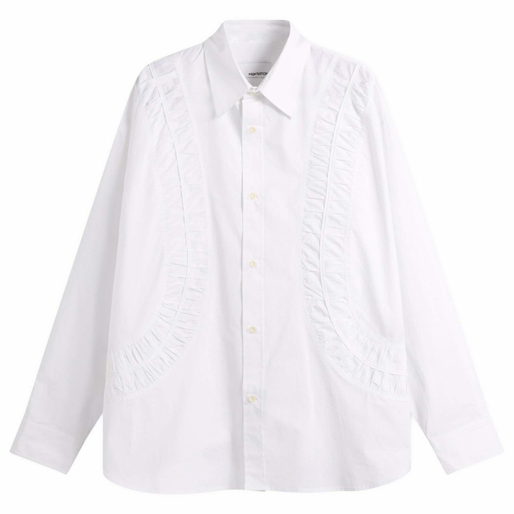 Photo: Sage Nation Men's Fossil Shirt in Ivory