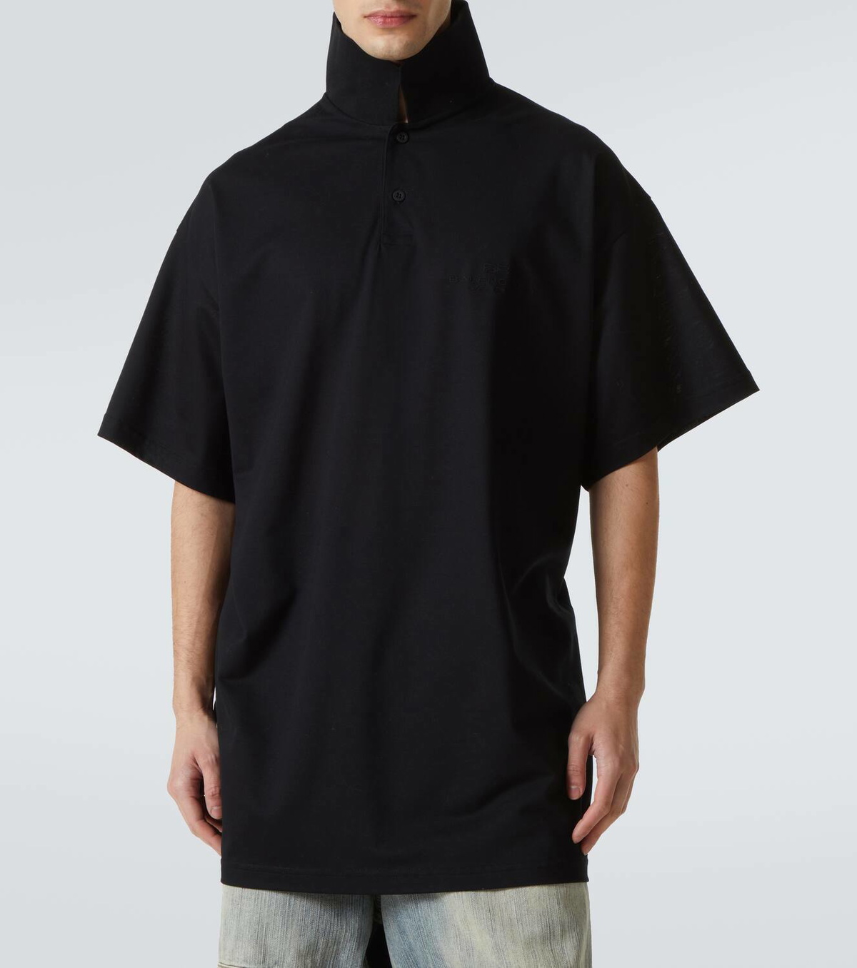 Balenciaga BB Garderobe cotton piqué polo shirt Balenciaga