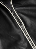 Marni - Striped Nappa Leather Track Jacket - Black