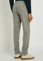 Polo Ralph Lauren Tapered-leg Wool Trousers Grey