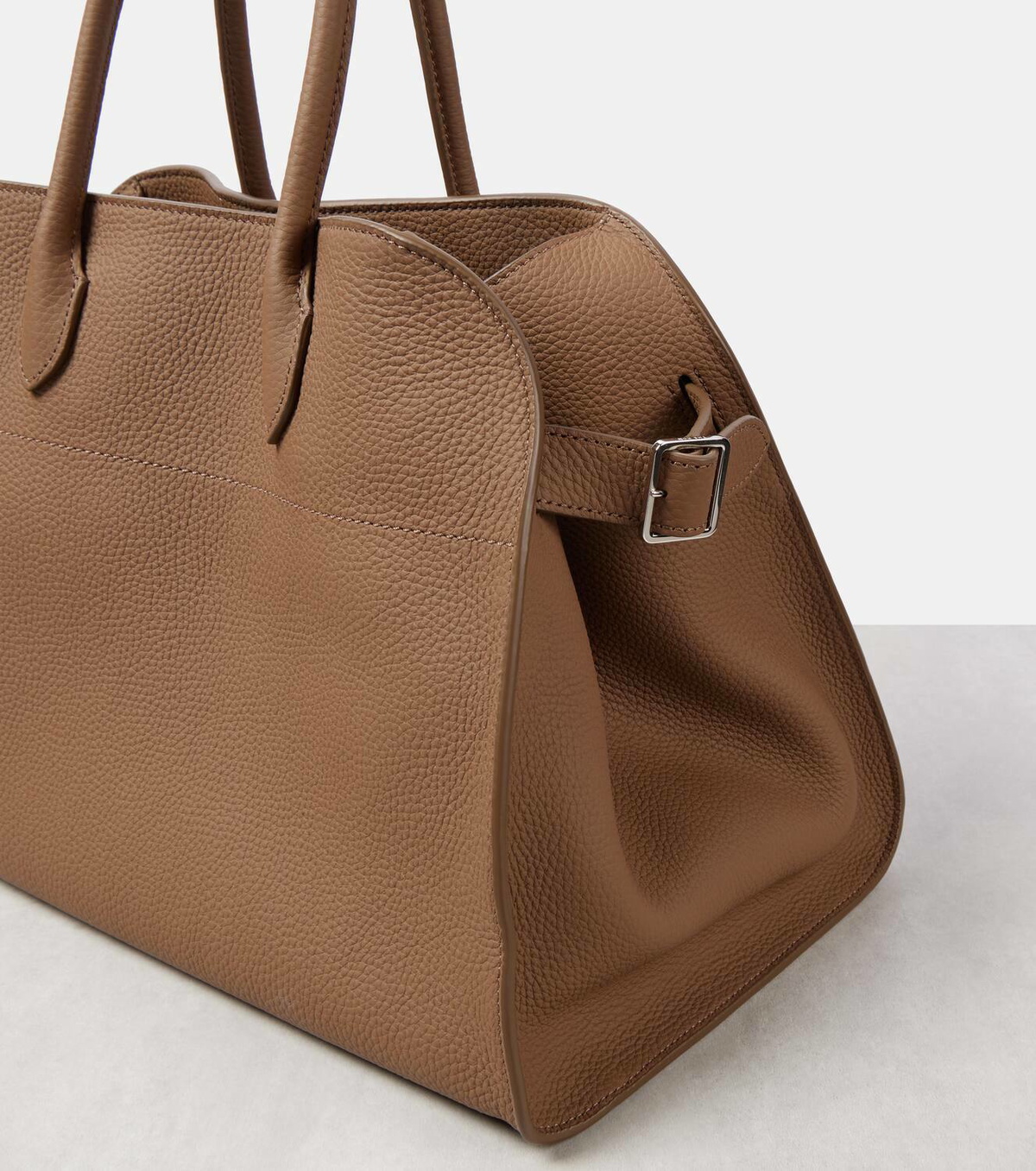 The Row Margaux 15 leather tote bag