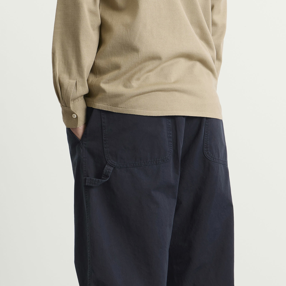 MM6 Maison Margiela Men's Workwear Trousers in Blue