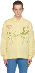 Sky High Farm Workwear Yellow Garden Shirt
