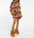 Alanui - x Moon Boot Icon Low suede boots