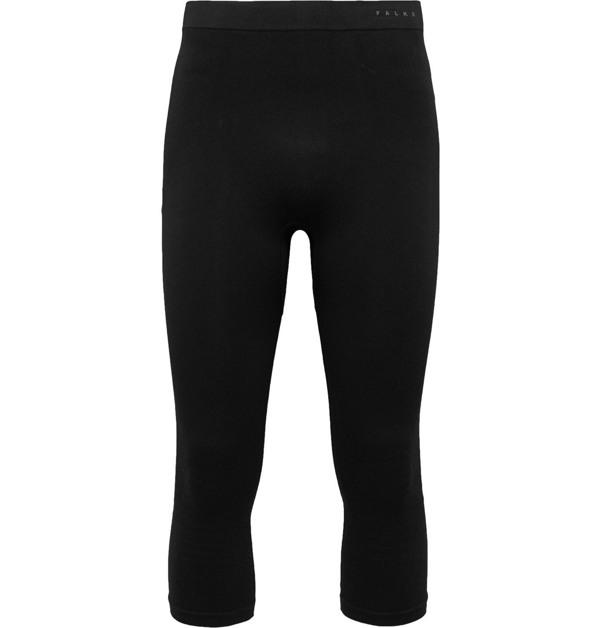 Black Layered-jersey leggings, Falke