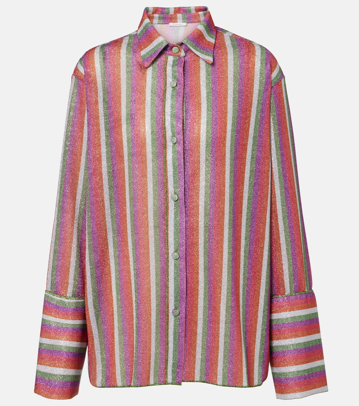 Oséree Lumière striped shirt