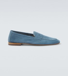 Frescobol Carioca Leme suede penny loafers