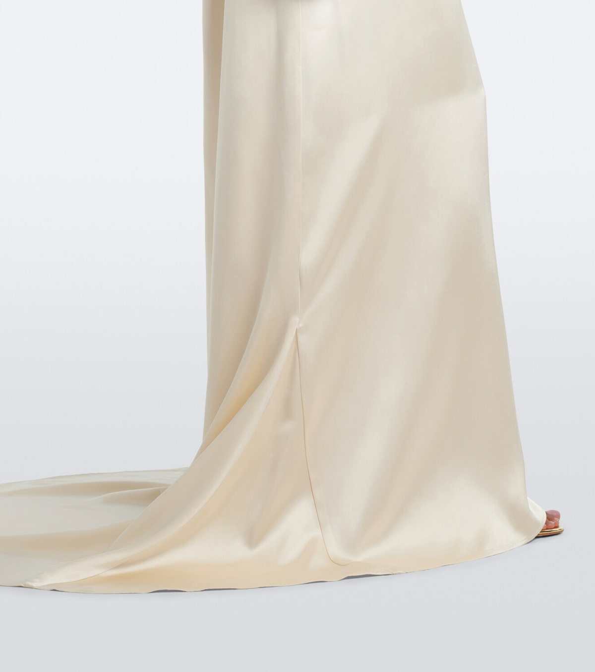 Róhe Bridal peplum satin gown