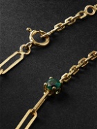 Yvonne Léon - Solitaire Gold Emerald Bracelet