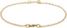 ELHANATI Gold Mezuzah Square Bracelet