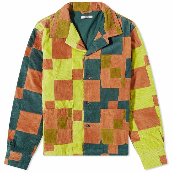 Photo: Bode Men's Cord Patchwork Jacket in Multi