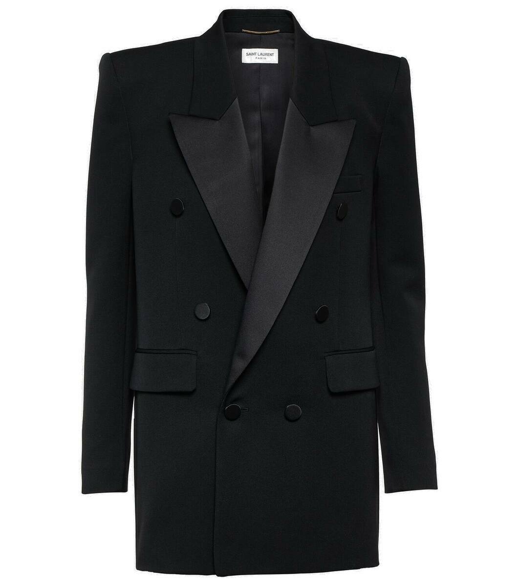 ジャケット Saint Laurent Tuxedo Jacket In Grain De Poudre Tuxedo Jacket in Grain de Poudre | Saint Laurent | YSL US