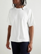Remi Relief - Belts Printed Cotton-Jersey T-Shirt - White