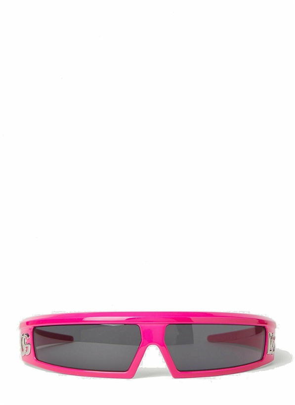 Photo: Dolce & Gabbana - Narrow Sunglasses in Pink